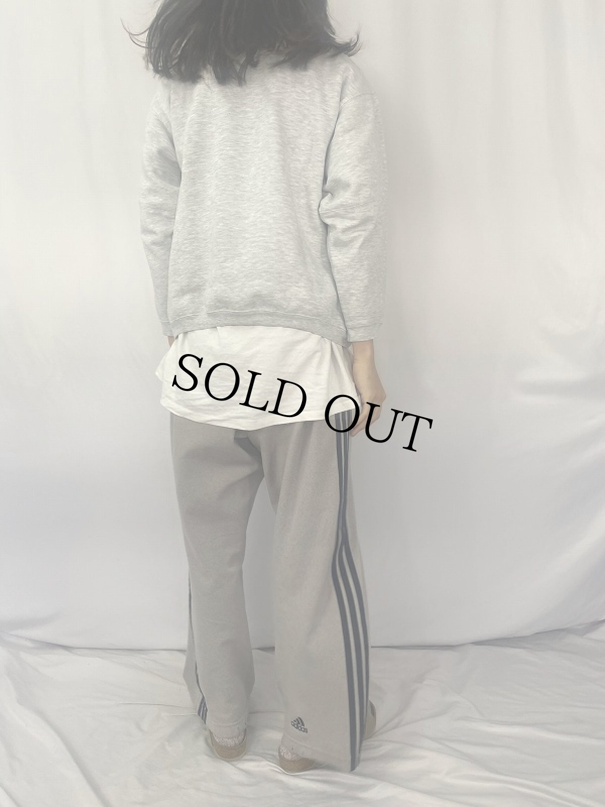 画像5: 90's adidas EQUIPMENT ロゴ刺繍スウェット L (5)