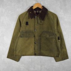 画像1: 90's Barbour ENGLAND製 "SPEY" 3ワラント オイルドジャケット S (1)
