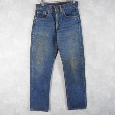 画像2: 70's Levi's 505 66single デニムパンツ W29 (2)