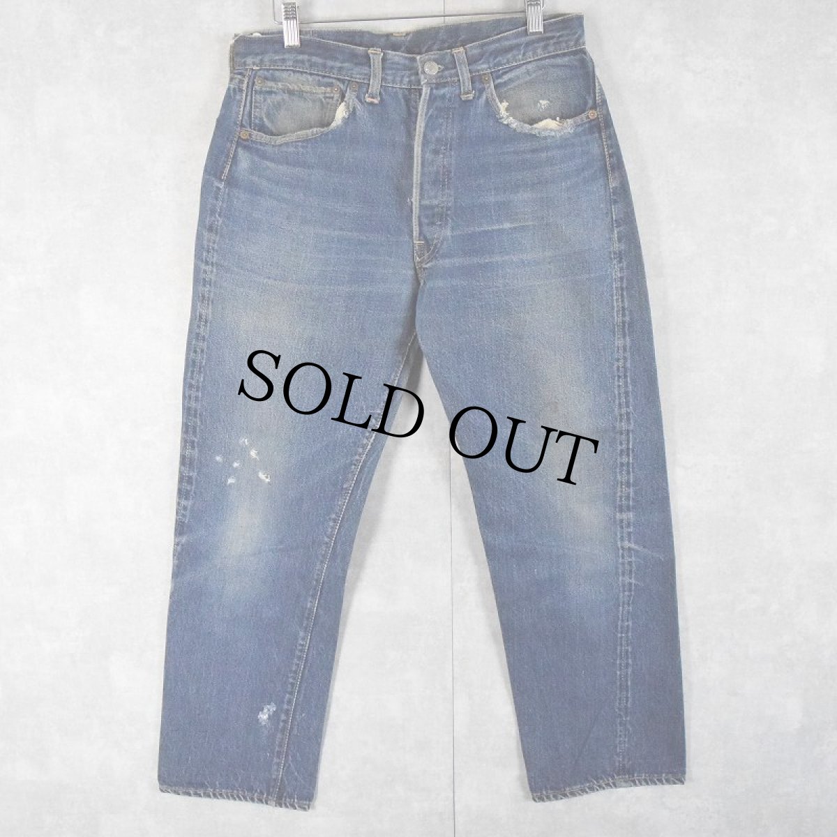 画像1: 60's LEVI'S 501 TYPE デニムパンツ W32 (1)