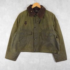 画像1: 80's Barbour ENGLAND製 "SPEY" 3ワラント オイルドジャケット L (1)