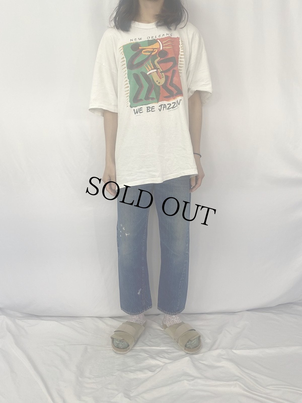 画像2: 60's LEVI'S 501 TYPE デニムパンツ W32 (2)