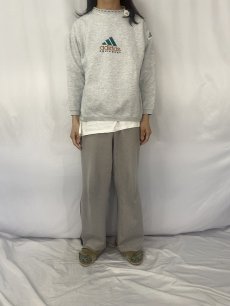 画像3: 90's adidas EQUIPMENT ロゴ刺繍スウェット L (3)