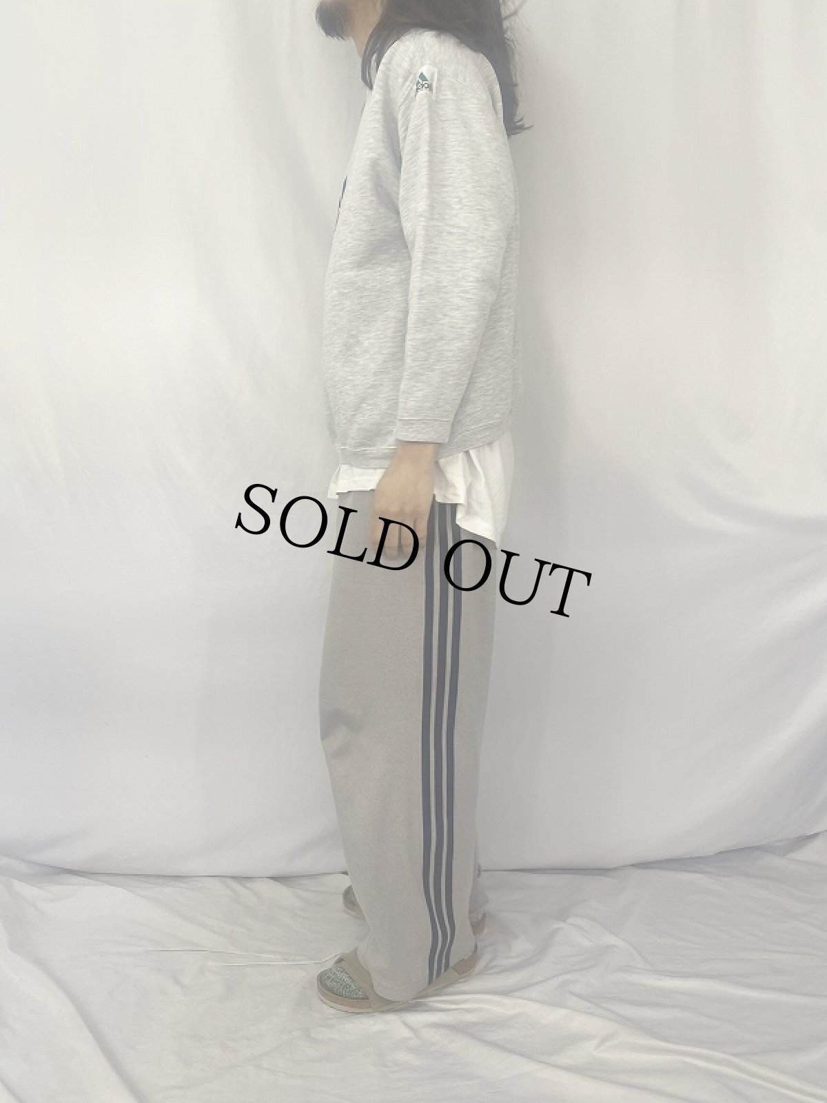 画像4: 90's adidas EQUIPMENT ロゴ刺繍スウェット L (4)