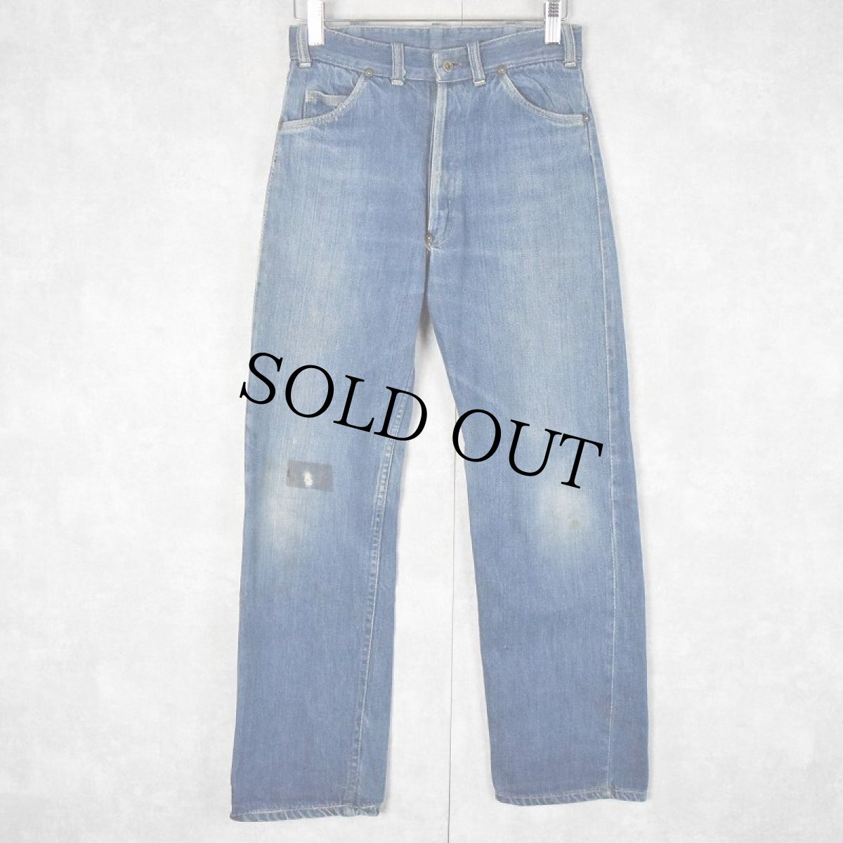 画像1: 40〜50's デニムパンツ W27 (1)