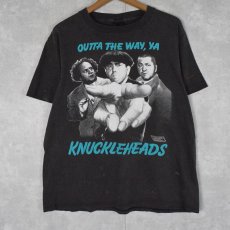 画像1: 80's The Three Stooges "OUTTA THE WAY, YA KNUCKLEHEADS" コメディアンプリントTシャツ L (1)