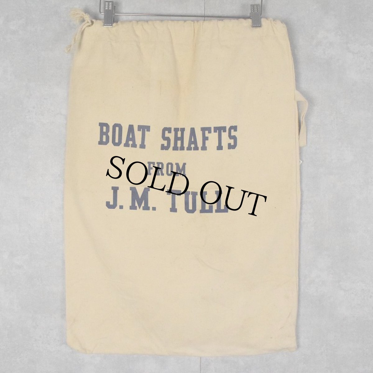 画像2: VINTAGE ARMCO AQUAMET コットンバッグ  (2)