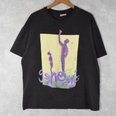 画像1: 90's genesis USA製 ロックバンドツアーTシャツ XL (1)