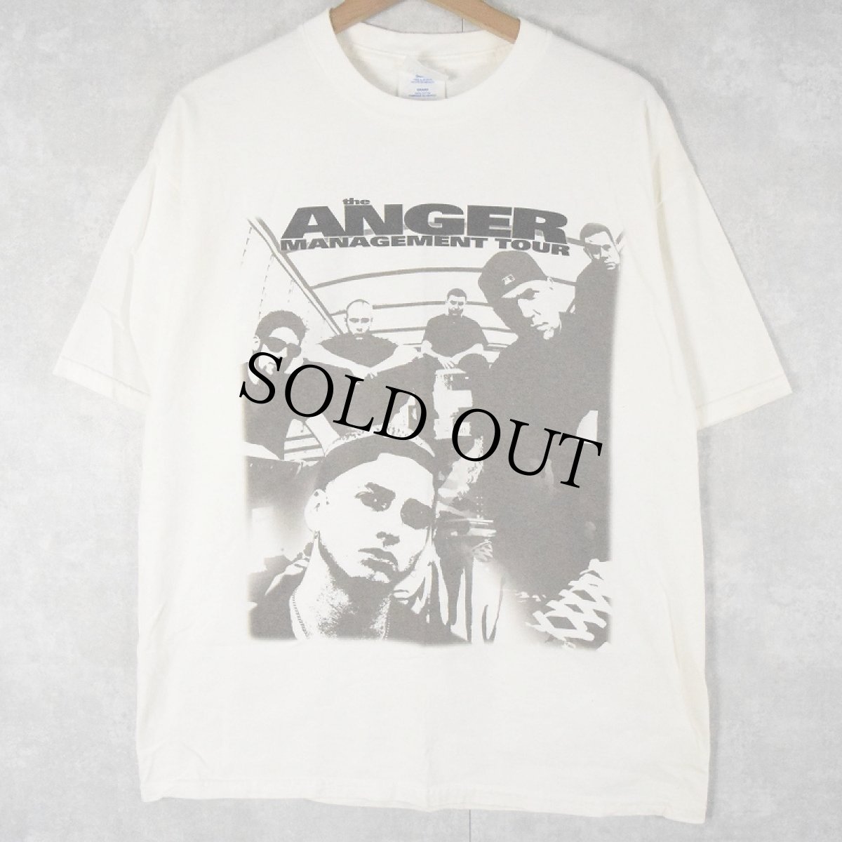 画像1: 2000's Eminem " The Anger Management Tour" ラッパーツアーTシャツ L (1)