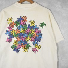 画像1: 90's GRATEFUL DEAD USA製 "DANCING BEARS" ロックバンドプリントTシャツ XL (1)