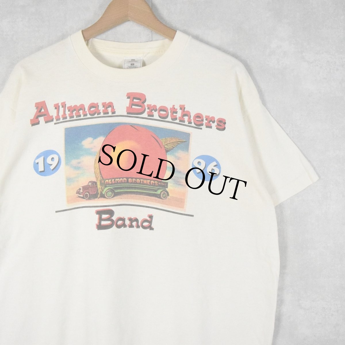 画像1: 90's ALLMAN BROTHERS BAND USA製 "1996 Tour" ブルースロックバンドツアープリントTシャツ XL (1)