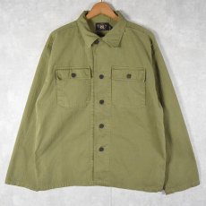 画像1: Ralph Lauren RRL "M-43 TYPE" 13スターボタン HBTジャケット M (1)