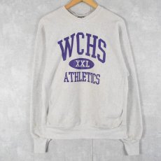 画像1: 90's College House  REVERSE WEAVE TYPE USA製 "WCHS" スウェット L (1)