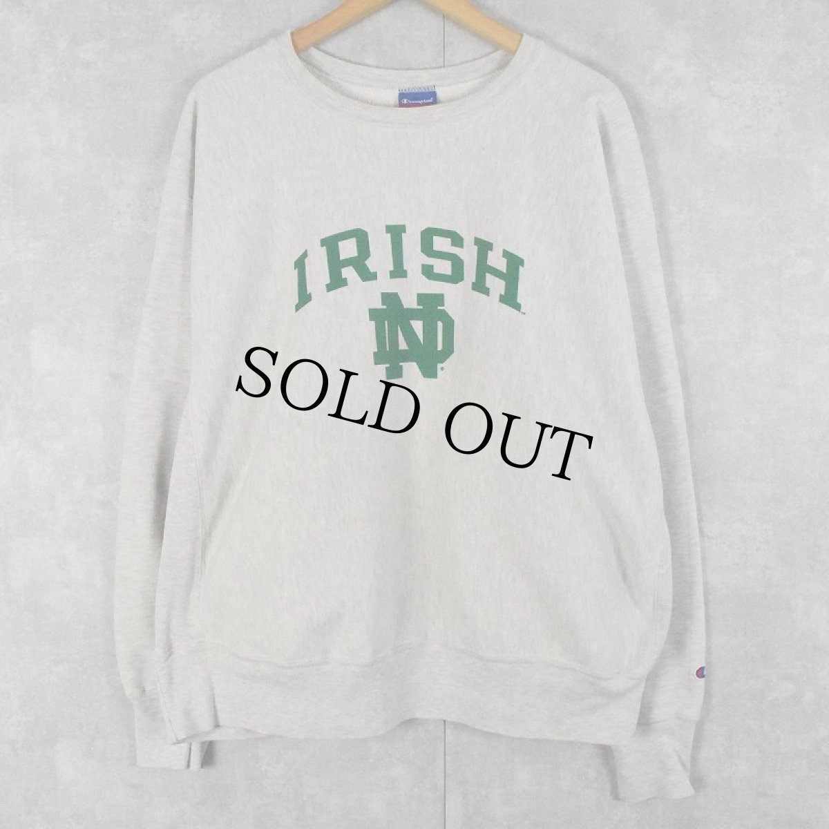 画像1: Champion REVERSE WEAVE "IRISH" スウェット XXL (1)