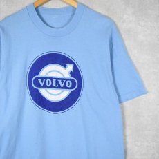 画像1: 80's VOLVO 自動車メーカーロゴプリントTシャツ (1)