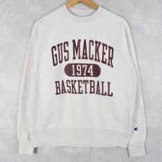 画像1: Champion REVERSE WEAVE "GUS MACKER 1974 BASKETBALL" スウェット MEDIUM (1)