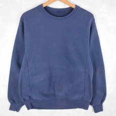 画像1: REVERSE WEAVE TYPE スウェット 無地 NAVY (1)