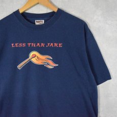 画像1: 90's LESS THAN JAKE USA製 スカコア・バンドTシャツ XL (1)