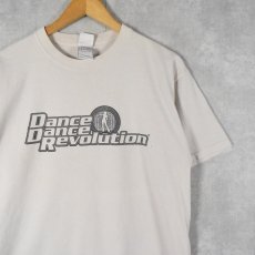 画像1: Dance Dance Revolution 音楽ゲームプリントTシャツ L (1)