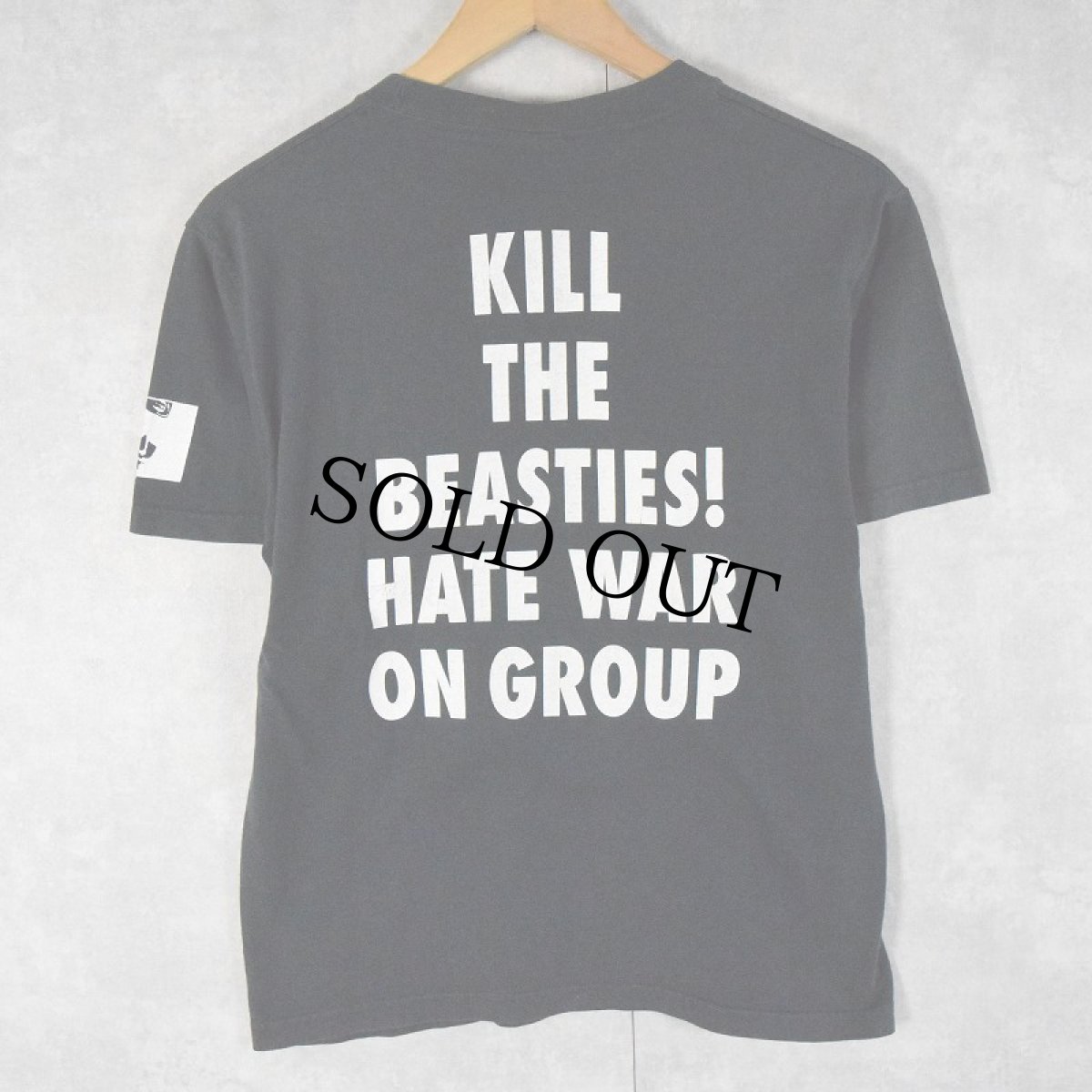 画像3: 90's BEASTIE BOYS "SHE'S ON IT" ヒップホップTシャツ S (3)