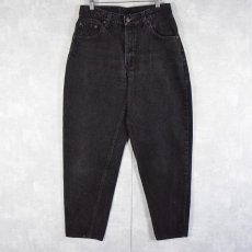 画像1: 90's Levi's 560 USA製 ブラックデニム W31 (1)