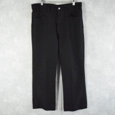 画像1: 80's Levi's "STA-PREST" PANTS BLACK W35 (1)