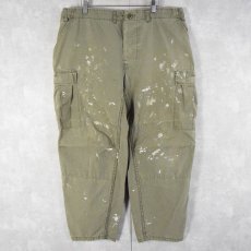 画像1: 民間品 ROTHCO ペンキペイント BDUカーゴパンツ LARGE-REGULAR (1)