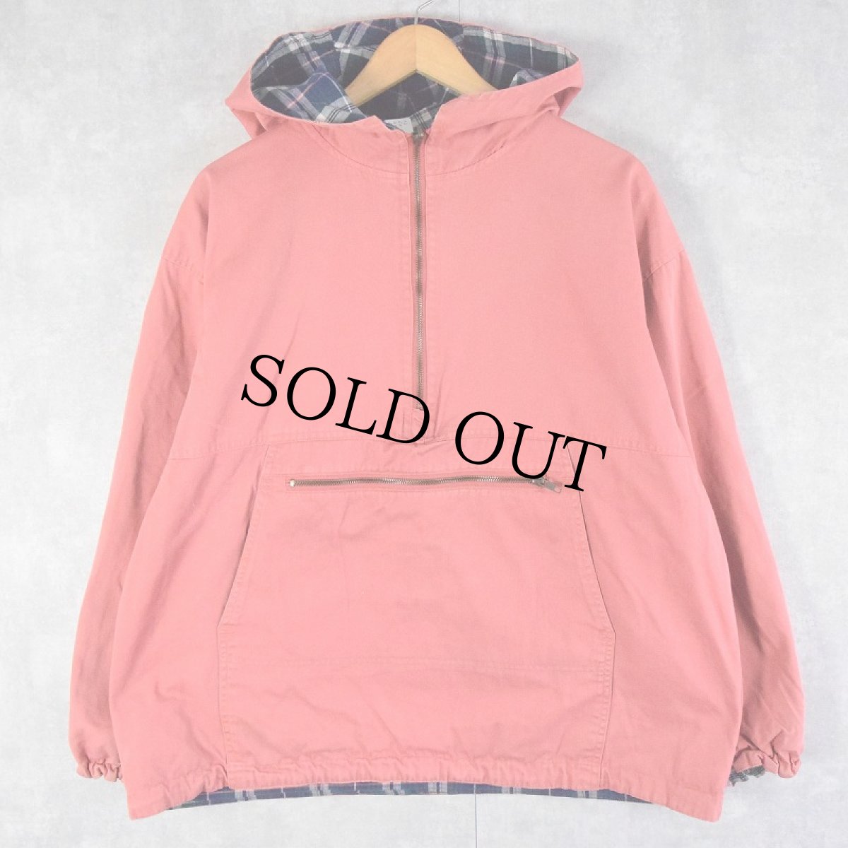 画像2: FORRESTEL リバーシブル コットンアノラックパーカー S (2)