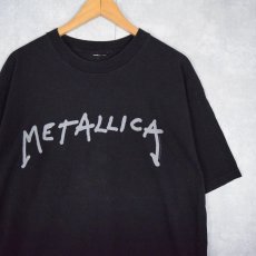 画像1: 2000's METALLICA "'TALLICA WUZ HERE" ロックバンドプリントTシャツ BLACK (1)