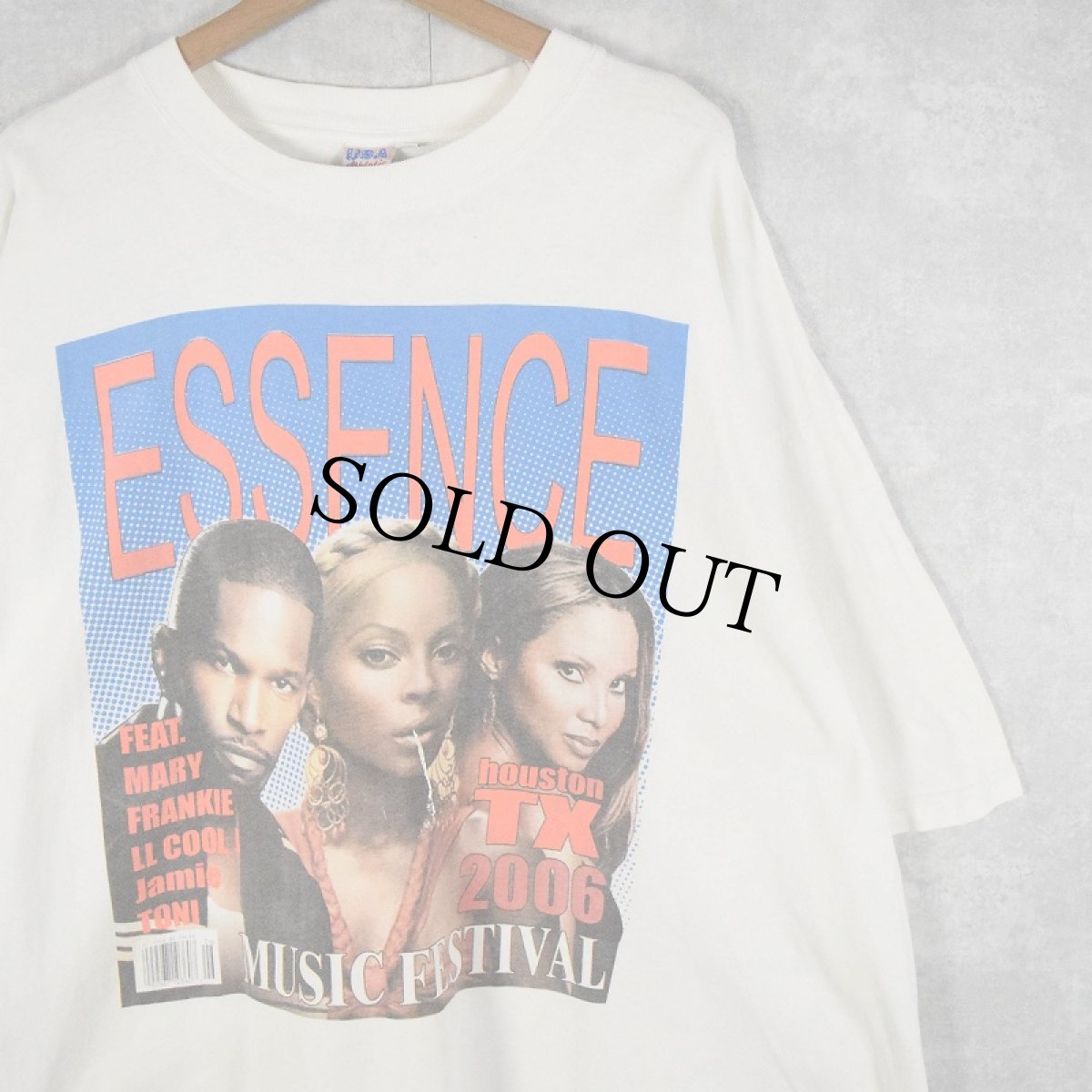 画像1: 2006 ESSENCE Music Festival ブラックミュージックフェスティバルTシャツ 3XL (1)