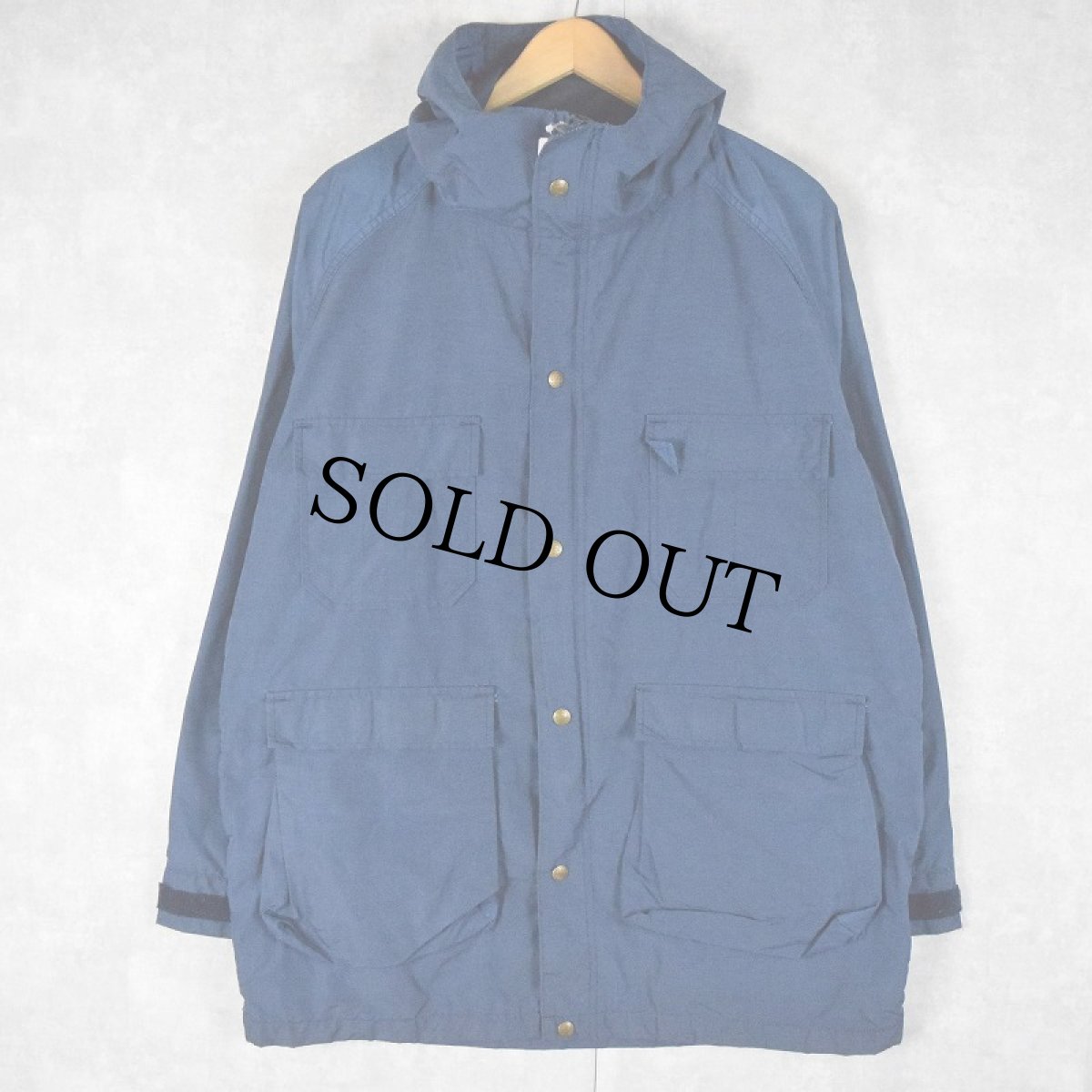 画像1:  80's L.L.Bean USA製 "BAXTER STATE PARKA" ナイロンマウンテンパーカー L (1)