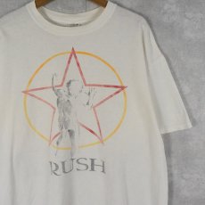 画像1: 2002 RUSH ロックバンドツアーTシャツ XL (1)