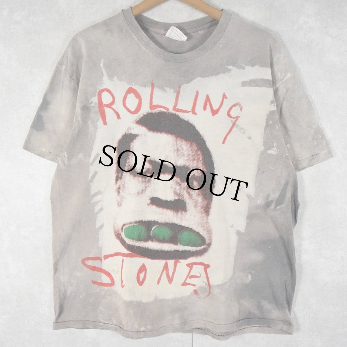 画像1: 90's ROLLING STONES USA製 "3 Ball Charlie" ロックバンドプリントTシャツ XL (1)