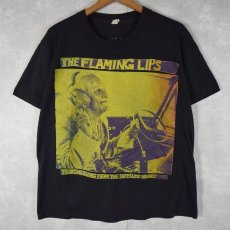 画像1: 90's THE FLAMING LIPS USA製 "Transmissions from the Satellite Heart" ロックバンドTシャツ BLACK L (1)