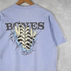 画像1: 90's POWELL PERALTA USA製 "BONES" プリントTシャツ XL (1)