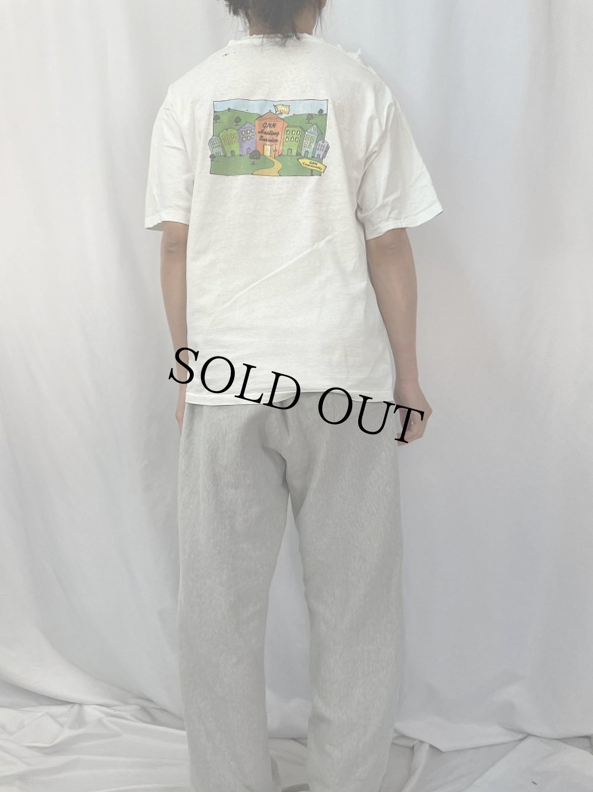 画像4: 90's "What are you waiting for?" プリントTシャツ (4)