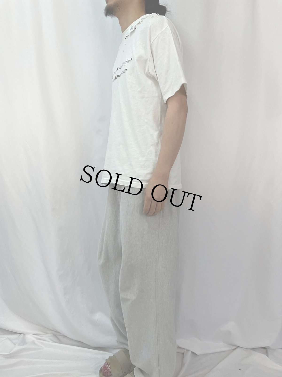 画像3: 90's "What are you waiting for?" プリントTシャツ (3)