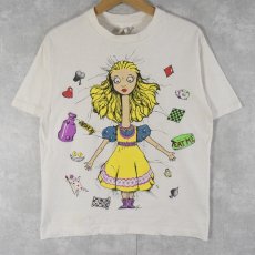 画像1: 90's ANDAZIA USA製 "ALICE" プリントTシャツ M (1)