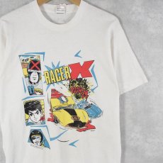 画像1: 90's マッハGOGOGO RACER X USA製 キャラクターTシャツ L (1)