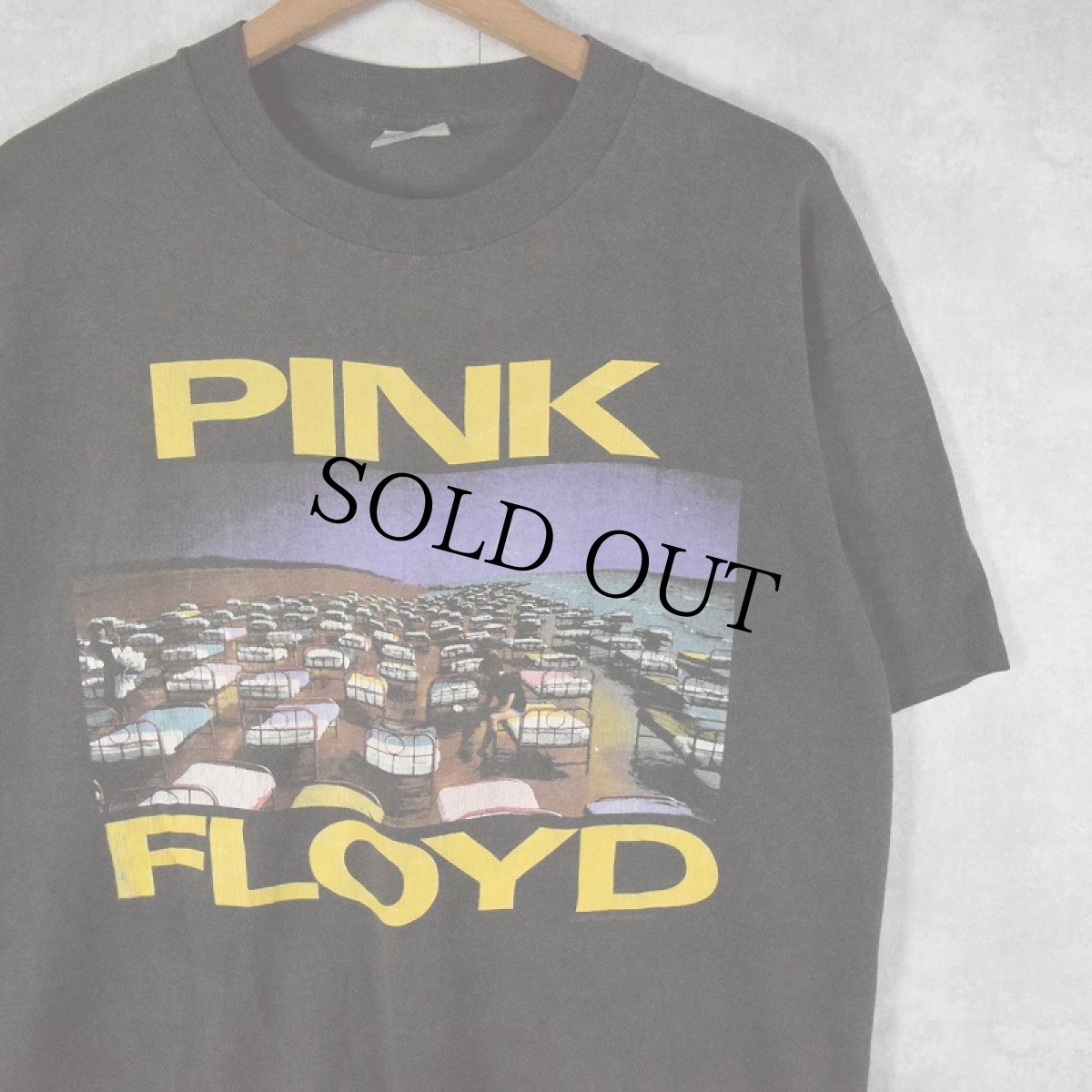 画像1: 80's PINK FLOYD UA製 ロックバンドツアーTシャツ XL (1)