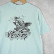 画像1: 90's Powell Peralta USA製 "Rat Nuts" プリントTシャツ L (1)