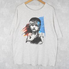 画像1: Les Miserables ミュージカルプリントTシャツ (1)