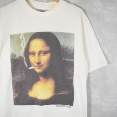 画像1: 90's USA製 STONER LISA パロディプリントTシャツ L (1)