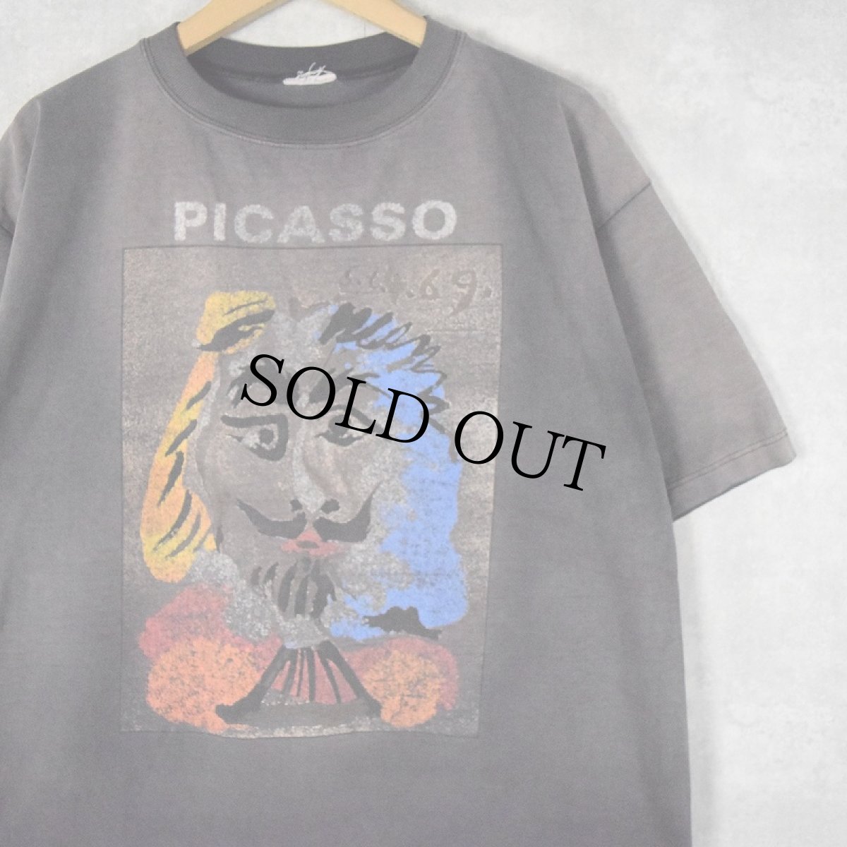 画像1: Picasso Imaginary portraits "Mousquetaire '69" アートプリントTシャツ (1)