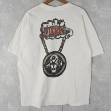 画像1: 90's VISION STREET WEAR USA製 プリントTシャツ XL (1)
