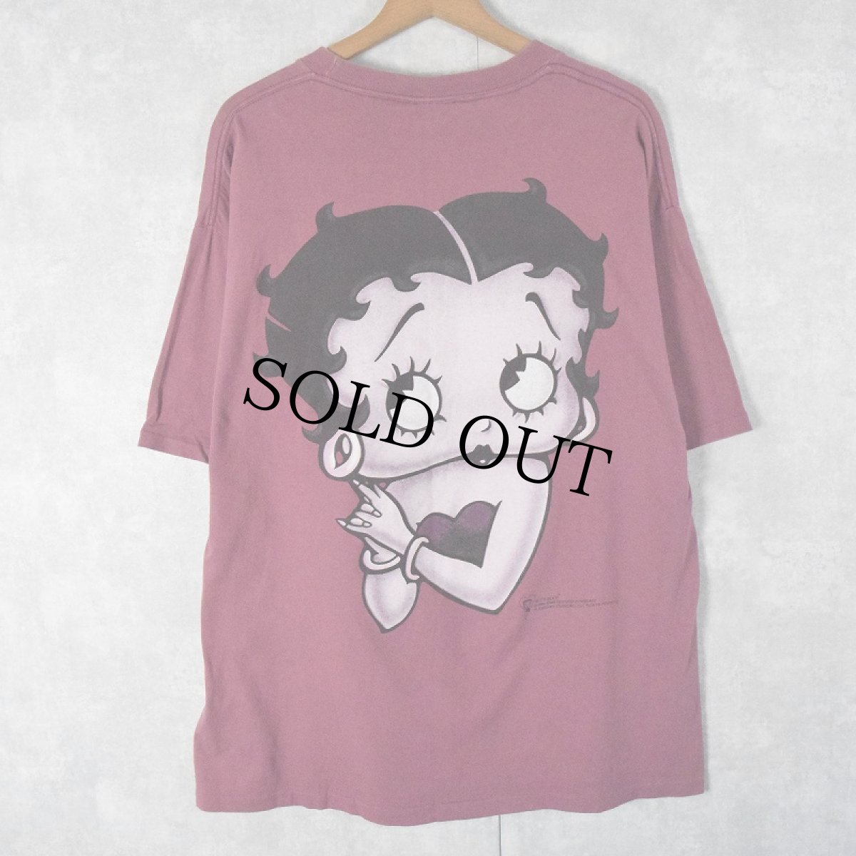 画像1: 90's BETTY BOOP USA製 キャラクタープリントTシャツ XL (1)