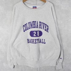 画像1: Champion REVERSE WEAVE "COLUMBIA RIVER BASKETBALL" プリントスウェット XXL (1)