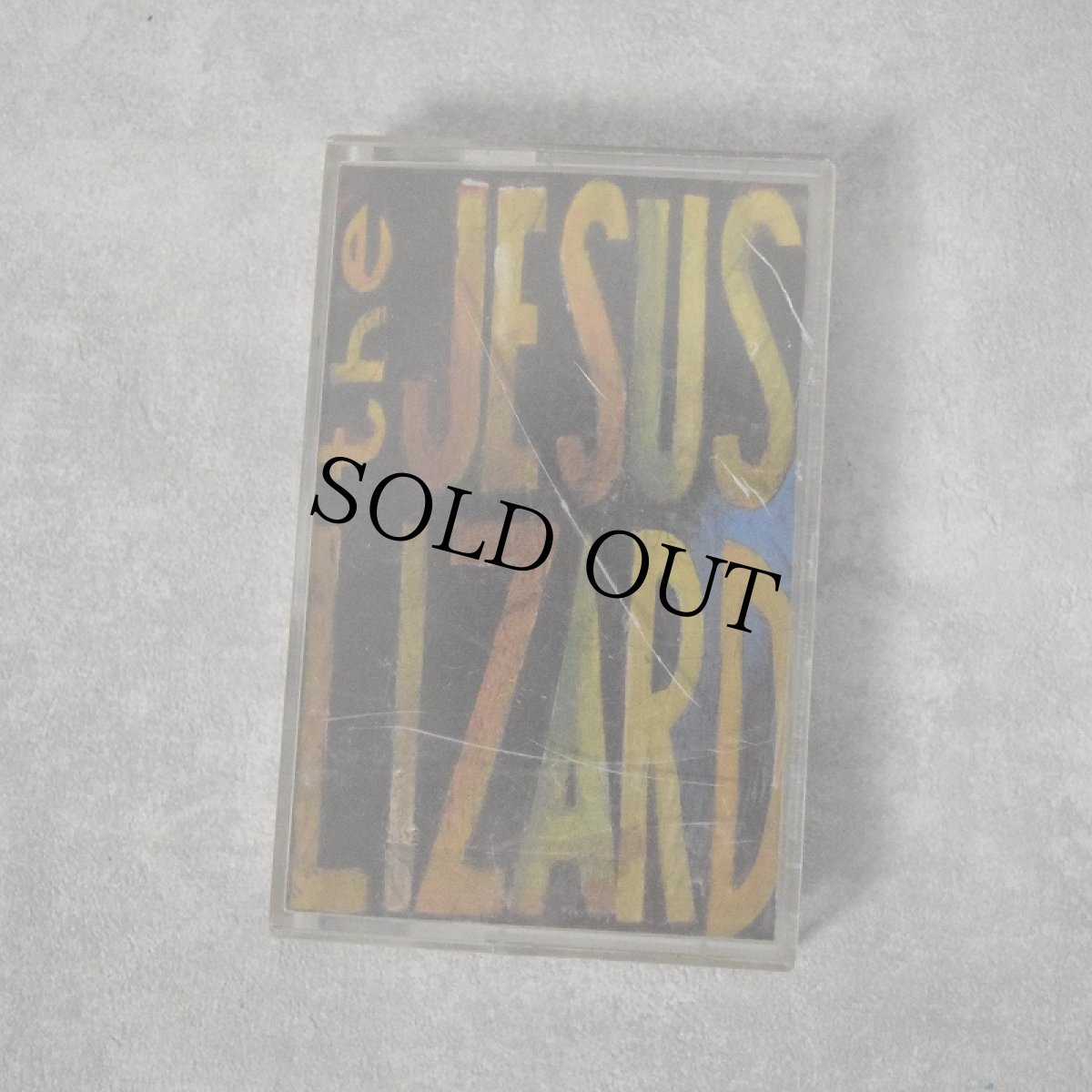 画像2: 90's THE JESUS LIZARD USA製 ロックバンドTシャツ XL カセットテープSET (2)