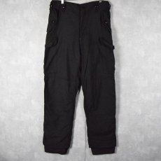 画像1: Canadian Military COMBAT PANTS BLACK (1)