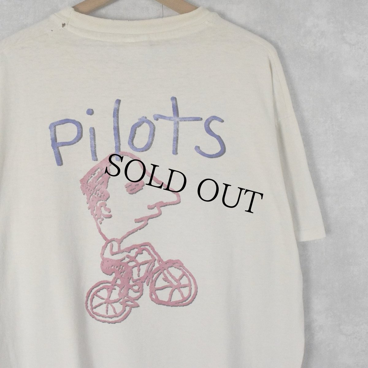 画像1: 90's STONE TEMPLE PILOTS USA製 ロックバンドTシャツ XL (1)